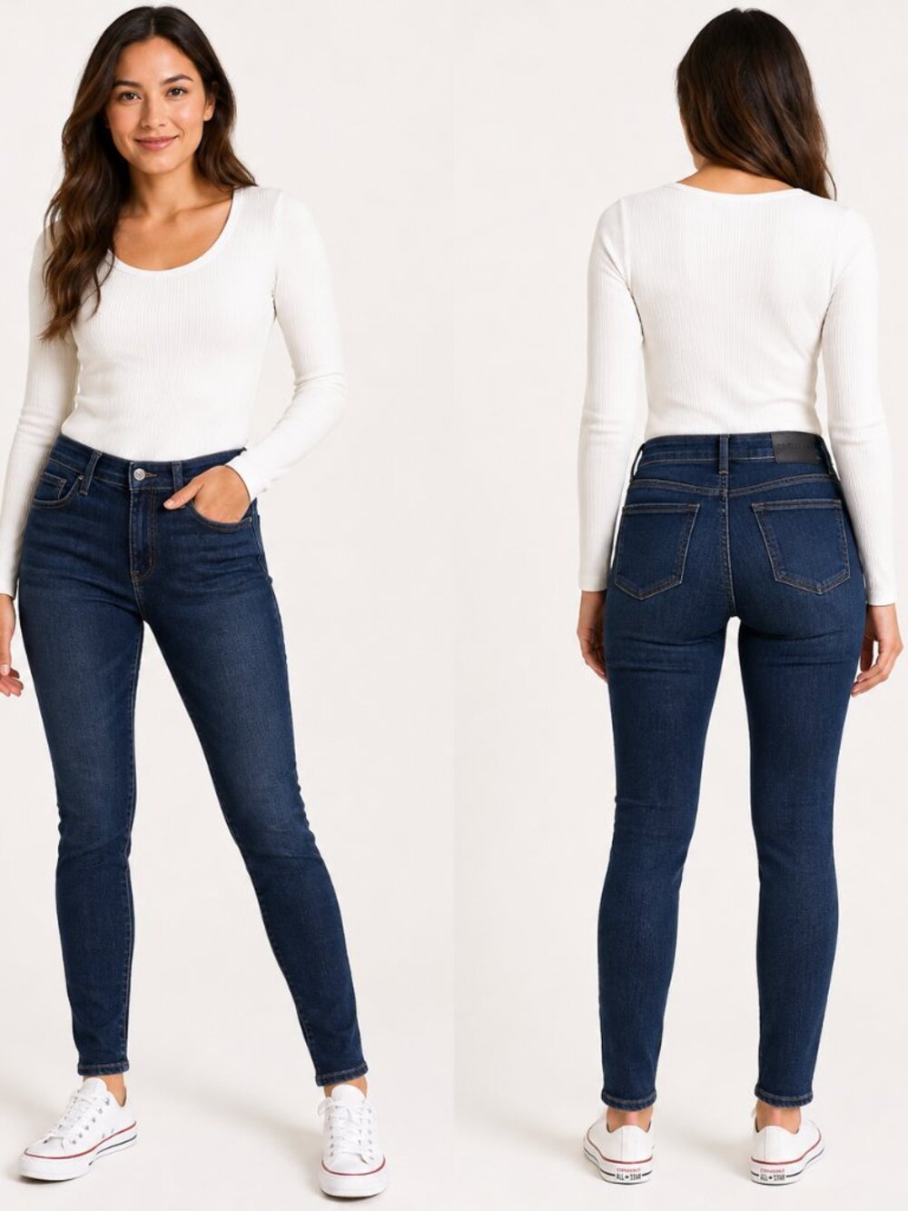 DKNY Jeans Soho Skinny Jeans Women's Size 2 Dark Wash Denim